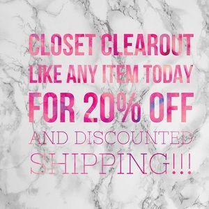 CLOSET CLEAROUT